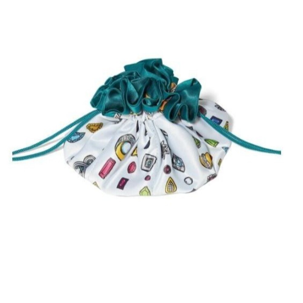 NEW Brighton Charmed Love Drawstring Jewelry Pouch Travel Organizer